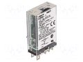 Timer; 0,1s÷10min; SPDT; 250VAC/3A; 12VDC; H3RN; socket; -10÷55°C OMRON H3RN-1/12VDC