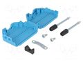 Enclosure for connectors: D-Sub; D-Sub 25pin,D-Sub HD 44pin ENCITECH DPPK25-B-K