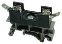 CARTRIDGE FUSE HOLDER, 20A, 600VAC, QC BK-S-8102-1X-DIN