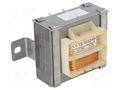 Transformer: mains; 10VA; 230VAC; 18.3V; 8V; 340mA; 700mA; IP00 INDEL TS10/32