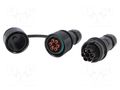 Connector: AC supply; screw terminal; male + female; TH405; 17.5A TECHNO THR.405.S6C