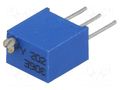 Potentiometer: mounting; multiturn; 2kΩ; 250mW; ±10%; linear; THT SR PASSIVES T67Y-2K