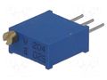 Potentiometer: mounting; multiturn; 200kΩ; 3296W SR PASSIVES T910W-200K