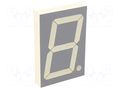 Display: LED; 7-segment; 56.9mm; 2.3"; No.char: 1; green; 8÷24mcd KINGBRIGHT ELECTRONIC SA23-12GWA