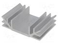 Heatsink: extruded; U; L: 50mm; W: 70mm; H: 19mm; aluminium STONECOLD RAD-A4463/50
