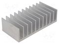Heatsink: extruded; grilled; L: 60mm; W: 124mm; H: 35mm; aluminium STONECOLD RAD-A5724/60