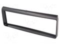 Radio frame; Alfa Romeo; 1 DIN; black 4CARMEDIA RAM-40.063