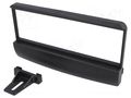 Radio frame; Ford,Mazda; 1 DIN; black ACV RAM-40.072