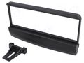 Radio frame; Ford,Mazda; 1 DIN; black ACV RAM-40.072