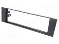 Radio frame; Audi; 1 DIN; black 4CARMEDIA RAM-40.146