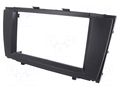 Radio frame; Toyota; 2 DIN; black 4CARMEDIA RAM-40.186