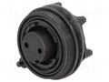Connector: circular; socket; female; PIN: 2; 12A; 250V; IP68; UL94V-0 BULGIN PX0735/S