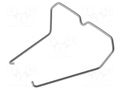 Fastening clip; metal; 29mm; PT SCHRACK PT28802