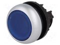 Switch: push-button; 22mm; Stabl.pos: 1; blue; M22-FLED,M22-LED EATON ELECTRIC M22-DL-B