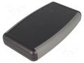 Enclosure: multipurpose; X: 89mm; Y: 147mm; Z: 24mm; 1553; ABS; black HAMMOND HM-1553DBK