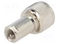Adapter; FME male,UHF male YIZN Jiangsu Tengyu Electronics co. FME-013