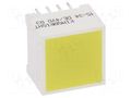 LED backlight; yellow; Lens: diffused,yellow; λd: 588nm; 31mcd KINGBRIGHT ELECTRONIC DE/4YD