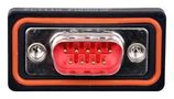 D SUB CONN, PLUG, DE, SOLDER CUP 173110-0004