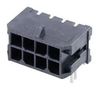 CONN, R/A HDR, 8POS, 2ROW, 3MM, SMT 43045-0807