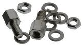 FEMALE SCREW LOCK, STEEL, 6MM, 4-40 UNC 173112-0248
