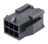 CONNECTOR HOUSING, PLUG, 6POS, 3MM 43020-0610