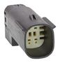 CONNECTOR HOUSING, PLUG, 4POS, GREY 33482-4002