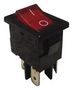 ROCKER SWITCH, DPST-NO, 15A, 250V, PANEL H8553VBNAM