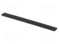 Connector: pin strips; socket; female; PIN: 36; straight; THT; 1x36 MPE GARRY BL36PZ