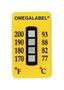 LABEL, NON-REVERSE STRIP, 4PT, 71DEG C TL-4-130-30