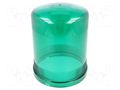 Cloche; green; IP65; ABS MOFLASH SIGNALLING 50067