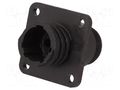 Connector: circular; socket; male; PIN: 4; w/o contacts; size 11 TE Connectivity 206061-1