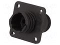 Connector: circular; socket; male; PIN: 4; w/o contacts; size 11 TE Connectivity 206061-1