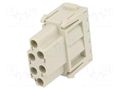 Connector: HDC; module; female; Han-Modular®; PIN: 6; w/o contacts HARTING 09140063101