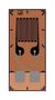 STRAIN GAUGE, 6MM, 350 OHM, 10000UM 1-LM11-3/350GE