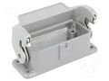 Enclosure for connectors: HDC; size 10A; Han® A; IP65; with latch HARTING 09200100301