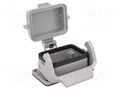 Enclosure for connectors: HDC; size 6B; Han; IP65; with latch HARTING 09300060302