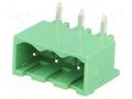 Pluggable terminal block; Contacts ph: 5mm; ways: 3; angled 90° DEGSON ELECTRONICS 2EDGRC-5.0-03P14