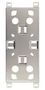 BRACKET, FLAT POLE & WALL MOUNT, 304 SS MPGLBAC-WALLMOU-SUS-M
