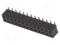 Connector: pin strips; socket; female; PIN: 26; vertical; SMT; 2mm NINIGI ZL266-26DG