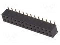 Connector: pin strips; socket; female; PIN: 26; vertical; SMT; 2mm NINIGI ZL266-26DG