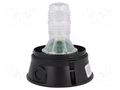 Signaller: lighting; flashing light; 400; 230VAC; IP65; Ø150x205mm MOFLASH SIGNALLING X400-22