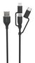 CABLE, USB A-USB-C/LIGHTNING/MICRO PLUG 1700-0136