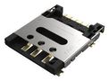 CONNECTOR, NANO SIM, 6POS, HINGED SIM8060-6-0-14-00-A