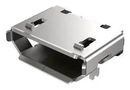 MICRO USB CONN, 2.0 TYPE B R/A RCPT, 5P USB3080-30-00-A