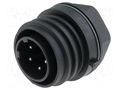 Connector: circular; socket; male; PIN: 5; 32A; 600V; Buccaneer 900 BULGIN PX0931/05/P