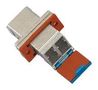 FIBRE OPTIC ADAPTER, LC RCPT-RCPT 1061270300