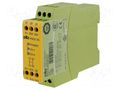 Module: safety relay; 24VAC; 24VDC; OUT: 2; for DIN rail mounting PILZ PZ-774325
