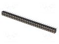 Connector: pin strips; socket; female; PIN: 60; straight; THT; 2x30 CONNFLY DS1002-01-2X30V13