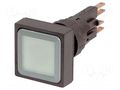 Switch: push-button; 16mm; Stabl.pos: 1; blue; filament lamp; 24VDC EATON ELECTRIC Q25LT-BL/WB