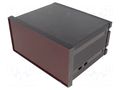 Enclosure: panel; L: 106mm; W: 144mm; H: 72mm; Depth (PCB): 100mm ITALTRONIC OP72X144L100